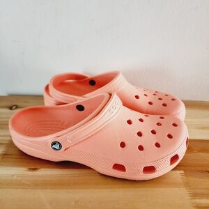 Men\'s Crocs Classic Clog - Coral Crocs Classic Crafted Clog | Coral | SVD USA main image 4